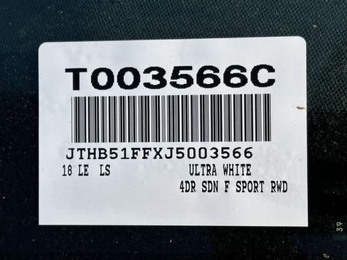 Used 2018 Lexus LS 500 F Sport w/ Accessory Package (Z2) image 15