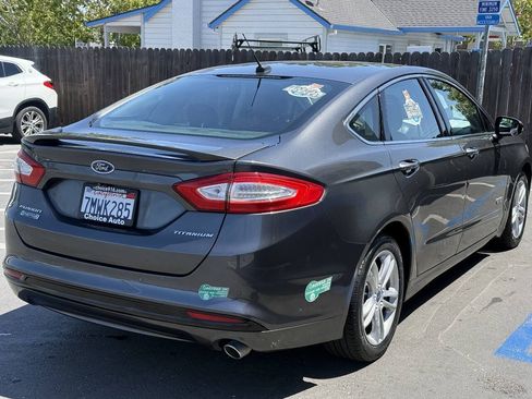 Used 2015 Ford Fusion Energi Titanium w/ Driver Assist Package FWD image 6