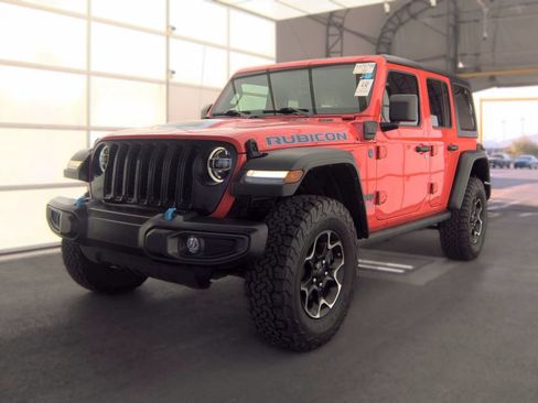Used 2022 Jeep Wrangler Unlimited Rubicon 4xe AWD/4WD image 1