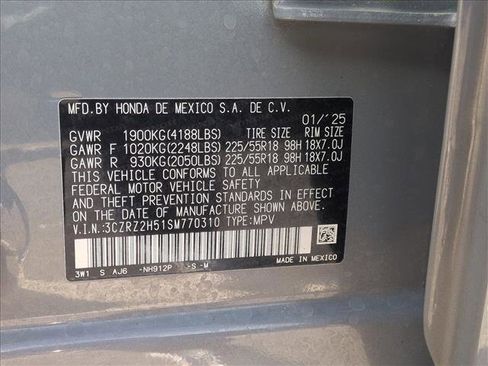 Used 2025 Honda HR-V Sport image 23