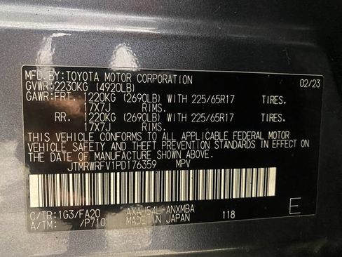 Used 2023 Toyota RAV4 XLE w/ Convenience Package AWD/4WD image 24