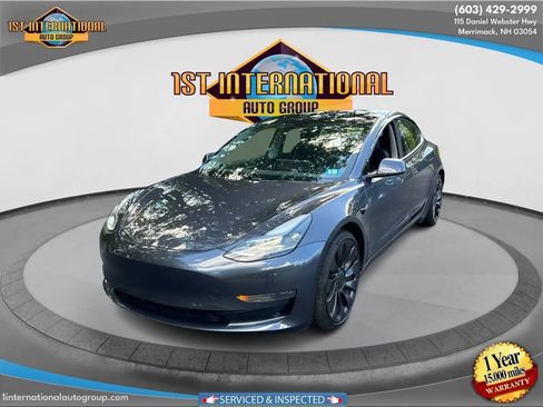 Used 2021 Tesla Model 3 Performance image 1