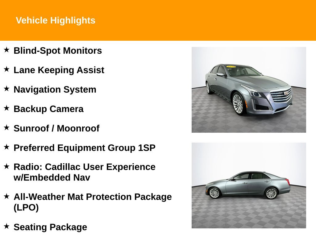 Used 2019 Cadillac CTS Luxury AWD/4WD image 2