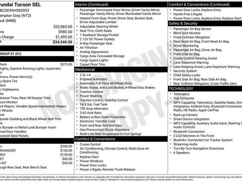 Used 2025 Hyundai Tucson SEL image 3