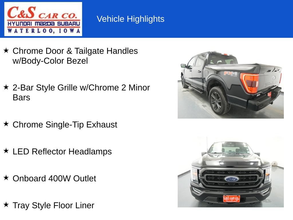 Used 2021 Ford F150 XLT w/ Equipment Group 302A High AWD/4WD image 32
