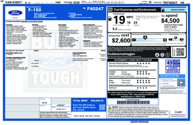 New 2026 Ford F150 XL RWD image 16