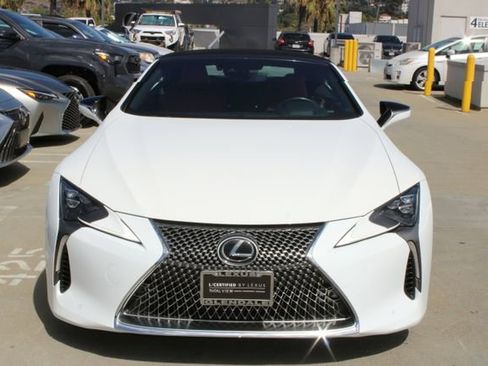 Certified 2023 Lexus LC 500 Convertible w/ Touring Package RWD image 2