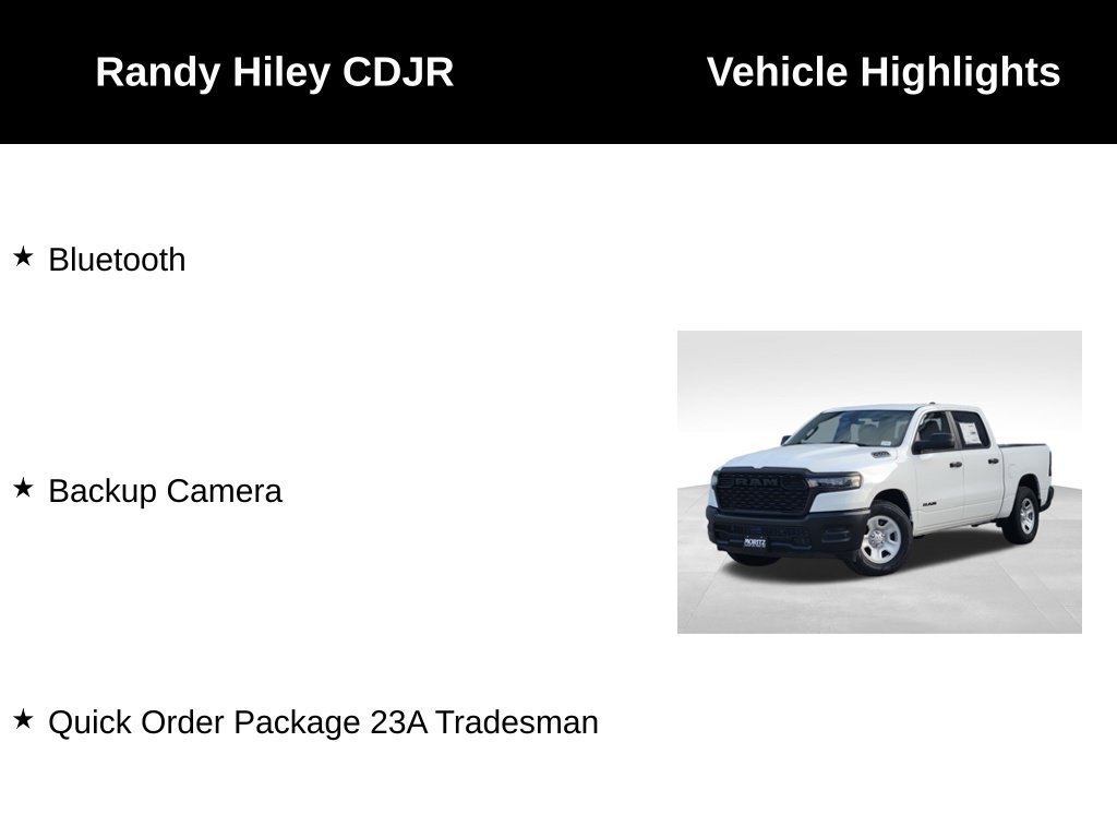 New 2026 RAM 1500 Tradesman RWD image 5