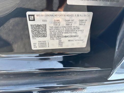 Used 2021 GMC Sierra 1500 Denali w/ LPO, GMC Protection Package AWD/4WD image 18