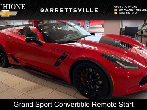 Used 2017 Chevrolet Corvette Grand Sport w/ Battery Protection Package RWD image 1