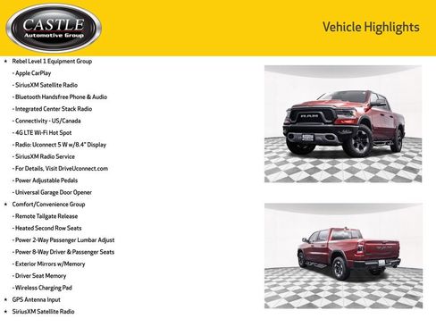 Used 2022 RAM 1500 Rebel w/ Rebel Level 1 Equipment Group AWD/4WD image 7