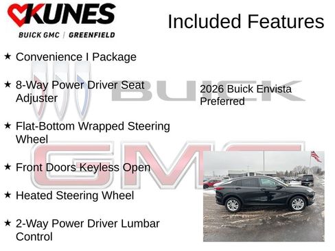 New 2026 Buick Envista Preferred w/ Convenience I Package image 3