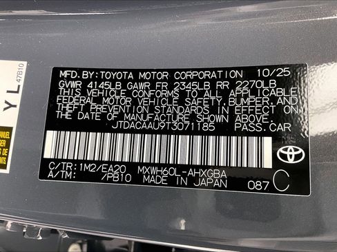 New 2026 Toyota Prius XLE image 20