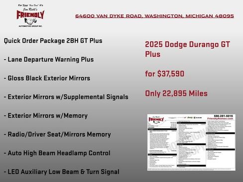 Used 2025 Dodge Durango GT AWD/4WD image 5
