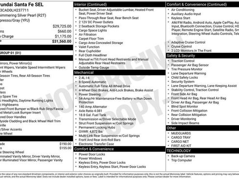 Used 2020 Hyundai Santa Fe SEL image 6