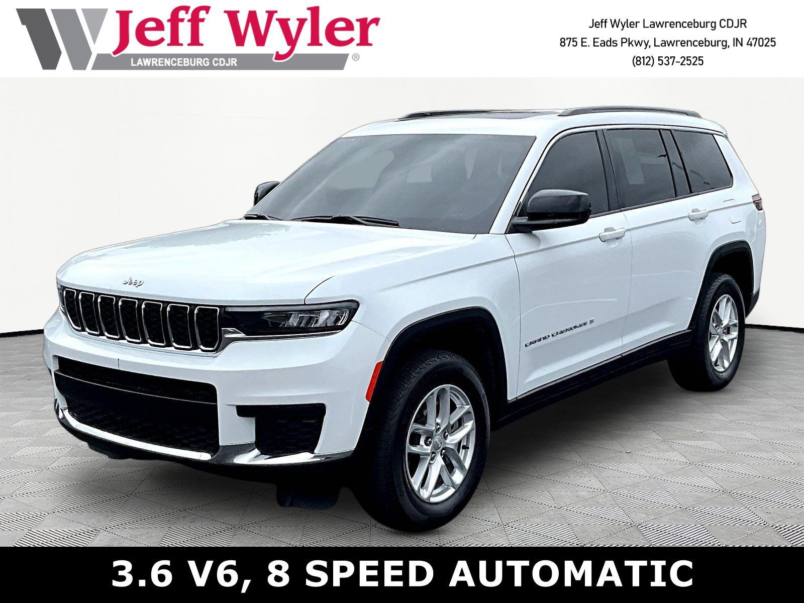 Used 2025 Jeep Grand Cherokee L Laredo w/ Luxury Tech Group I AWD/4WD image 1