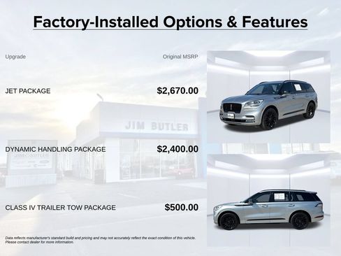 Used 2024 Lincoln Aviator Black Label w/ Jet Package AWD/4WD image 3