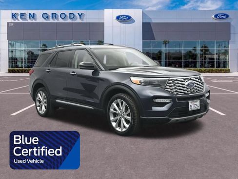 Certified 2023 Ford Explorer Platinum AWD/4WD image 1