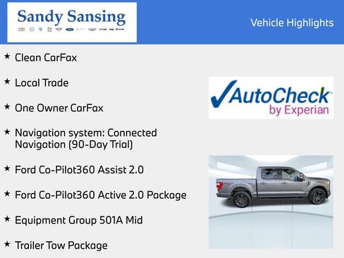 Used 2021 Ford F150 Lariat w/ Max Trailer Tow Package image 7