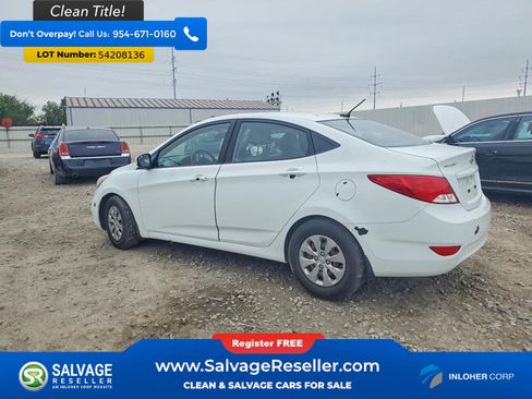 Used 2016 Hyundai Accent SE w/ Option Group 02 FWD image 3