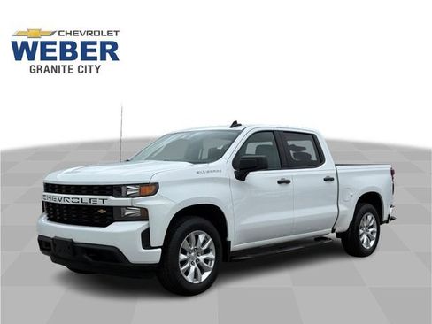 Used 2021 Chevrolet Silverado 1500 Custom RWD image 1