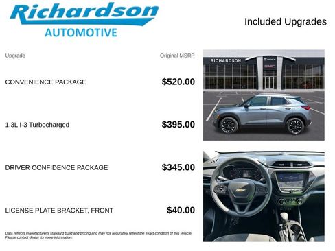 Used 2022 Chevrolet TrailBlazer LT w/ Convenience Package FWD image 6