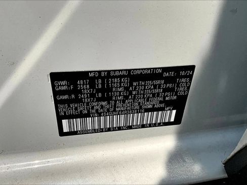 Used 2024 Subaru Crosstrek 2.5i Sport AWD/4WD image 20