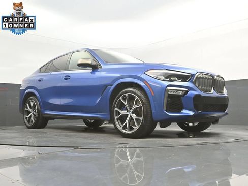 Used 2020 BMW X6 M50i w/ Premium Package AWD/4WD image 48