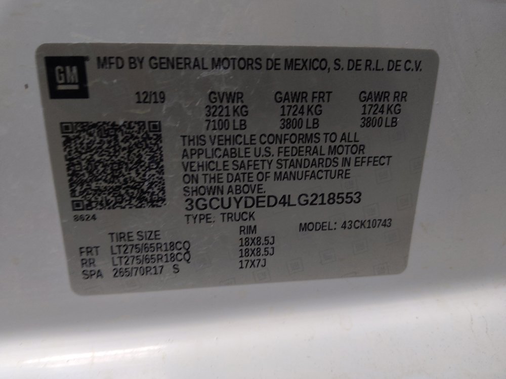 Used 2020 Chevrolet Silverado 1500 LT w/ Z71 Off-Road Package AWD/4WD image 33