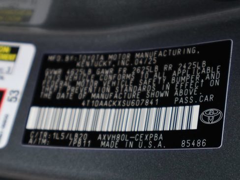 Certified 2025 Toyota Camry XSE w/ Premium Plus Package FWD image 20