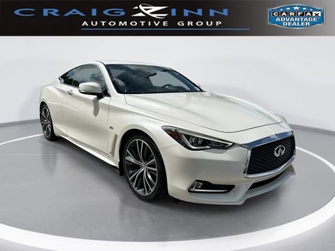 Used 2018 INFINITI Q60 3.0t Luxe w/ Sensory Package 3.0T Luxe RWD image 1