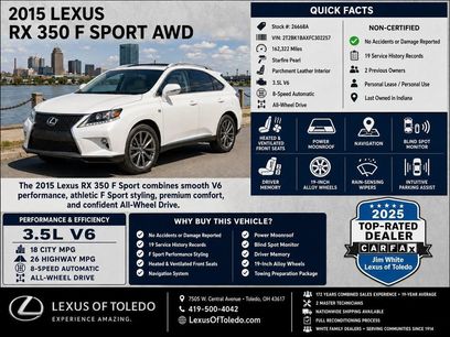 Used 2015 Lexus RX 350 AWD
