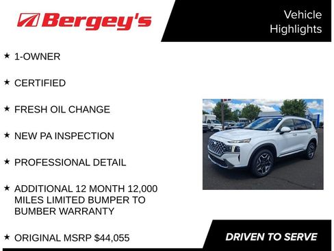 Used 2023 Hyundai Santa Fe Limited w/ Cargo Package AWD/4WD image 4