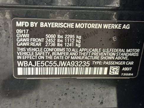 Used 2018 BMW 540i image 20