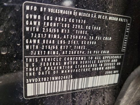 Used 2022 Volkswagen Taos S w/ IQ Drive S Package FWD image 33
