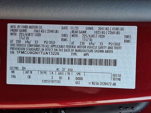 New 2026 Ford Escape Active w/ Cold Weather Package image 17