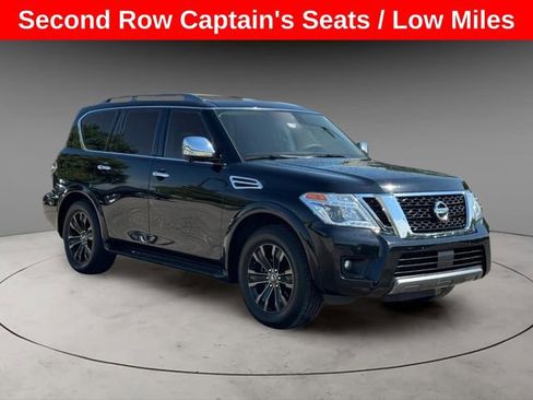 Used 2020 Nissan Armada Platinum w/ Captain's Chairs Package AWD/4WD image 12