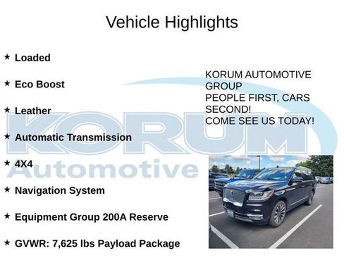 Used 2020 Lincoln Navigator Reserve AWD/4WD image 4