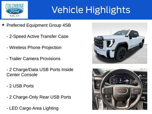 Used 2024 GMC Sierra 3500 AT4 w/ Technology Package AWD/4WD image 16