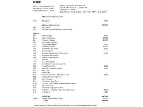 Certified 2023 Mercedes-Benz GLB 250 image 27