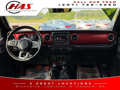 Used 2021 Jeep Gladiator Rubicon w/ Dual Top Group AWD/4WD image 14