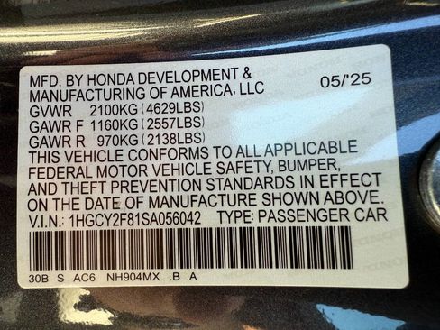 Used 2025 Honda Accord Touring image 43