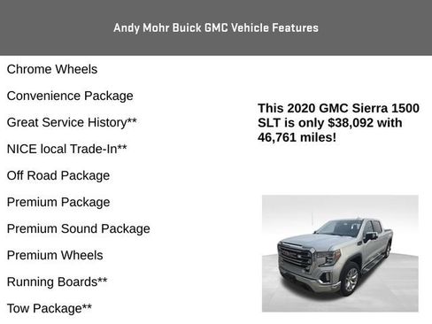 Used 2020 GMC Sierra 1500 SLT w/ SLT Premium Plus Package image 8