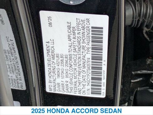 Used 2025 Honda Accord LX image 26