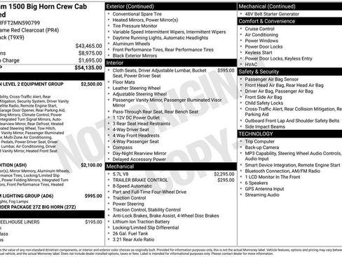 Used 2021 RAM 1500 Big Horn AWD/4WD image 6