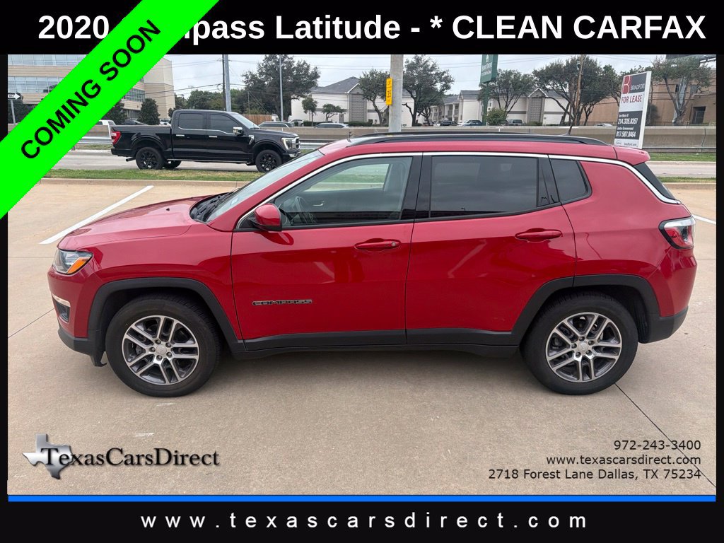Used 2020 Jeep Compass Latitude FWD image 1