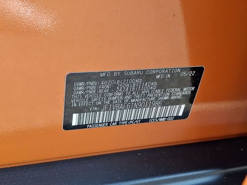 Used 2022 Subaru WRX Premium AWD/4WD image 25