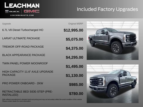 Used 2024 Ford F250 Crew Cab Lariat w/ Ultimate w/ Lariat Ultimate Package AWD/4WD image 11