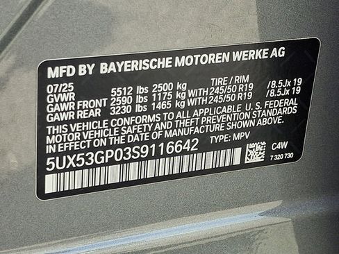 Certified 2025 BMW X3 xDrive30i w/ Premium Package AWD/4WD image 28