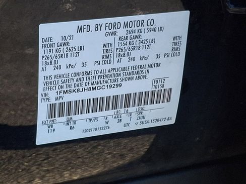 Used 2021 Ford Explorer Timberline image 29